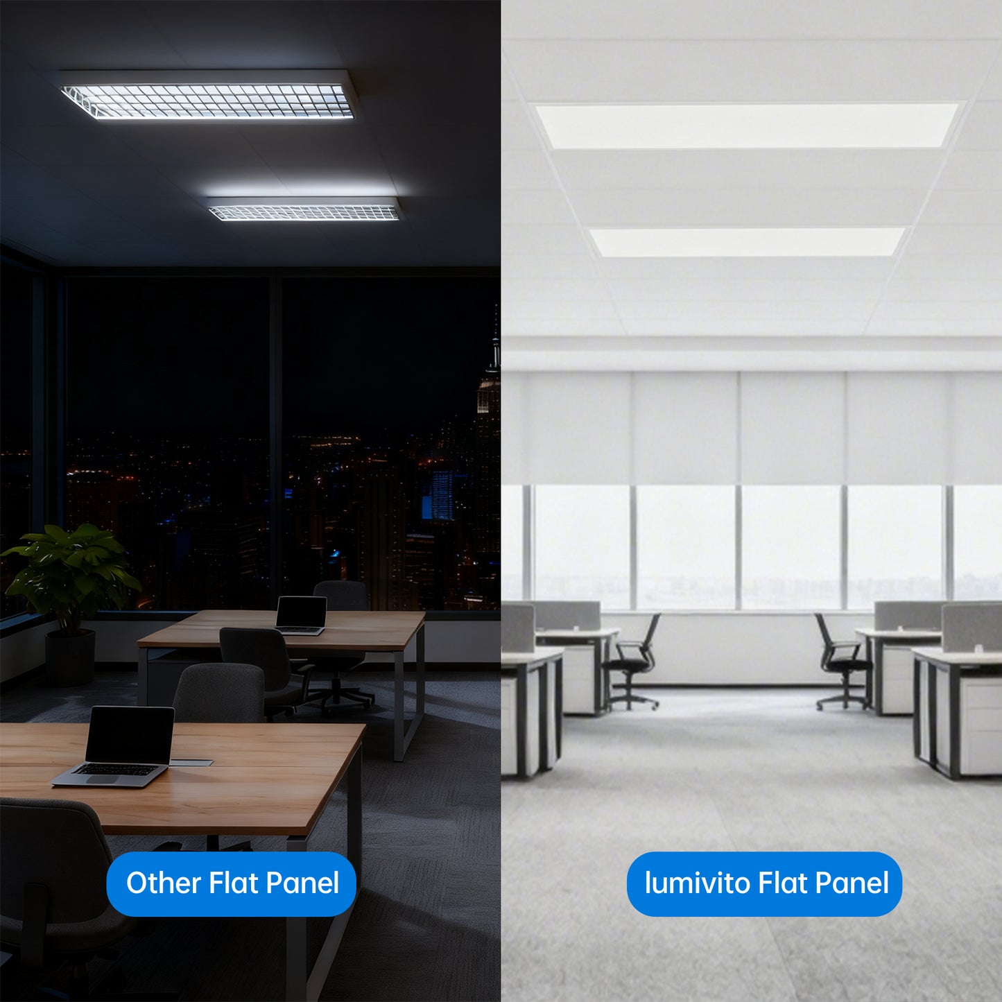 Vito Pro 1x4 LED Flat Panel Light